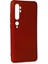 Xiaomi Mi Note 10 Kılıf Premium Rubber Silikon - Bordo Bstmy 2
