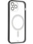 Iphone 12 Pro Kılıf Grand Magneticsafe Kapak - Siyah Bstmy 5