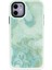 Iphone 12 Kılıf Moda Simli Kapak - Yeşil Bstmy 1