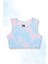 Batik Desenli Şort Etekli Crop Kız Çocuk Sporcu Takım 2