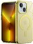 Iphone 15 Kılıf Troy Magsafe Kapak - Sarı Bstmy 1