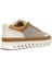 Kadın Vizon Taba Bağcıklı Kalın Tabanlı Deri Sneaker 5