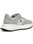 Kadın Gri Bağcıklı Kalın Tabanlı Süet Deri Sneaker 4
