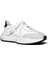 Kadın Beyaz Bağcıklı Kalın Tabanlı Süet Deri Sneaker 2