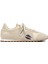 Kadın Bej Bağcıklı Süet Deri Sneaker 1