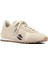 Kadın Bej Bağcıklı Süet Deri Sneaker 2
