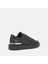 Erkek Siyah Bağcıklı Kalın Tabanlı Deri Sneaker 5