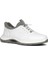 Erkek Beyaz Bağcıklı Kalın Tabanlı Deri Sneaker 3