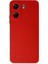Xiaomi Redmi 13C Kılıf Nano Içi Kadife Silikon - Kırmızı Bstmy 1