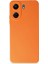 Xiaomi Redmi 13C Kılıf Nano Içi Kadife Silikon - Turuncu Bstmy 1