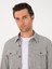 Erkek Gri Regular Fit Ceket Gömlek 50301594-VR024 2