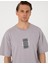 Erkek Gri Comfort Fit Bisiklet Yaka Tişört 50310155-VR024 2