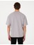 Erkek Gri Comfort Fit Bisiklet Yaka Tişört 50310155-VR024 5