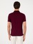 Erkek Bordo Slim Fit %100 Pamuk Polo Yaka T-shirt 50300721-VR014 5