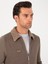 Erkek Vizon Slim Fit Triko Hırka 50292402-VR052 2