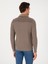 Erkek Vizon Slim Fit Triko Hırka 50292402-VR052 5