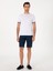 Erkek Beyaz Regular Fit %100 Pamuk Bisiklet Yaka T-shirt 50301318-VR013 4