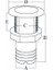 Firar, Oval Dış Yüzey. Aısı 316 Paslanmaz Çelik Gövde 68X54 mm 3