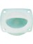 Finger Flush Pull, Ø44MM, 57X57MM, Plastic, White 1
