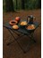 Full Alüminyum Katlanır Kamp masası, Piknik, Bbq, Balıkçılık, Avcılık, plaj, Hiking Için Kolay Taşınabilir kompakt Outdoor Ultra Hafif Kamp masası Orta Boy 2