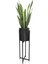 Siyah Dekoratif Ayaklı Metal Çiçeklik | 83 cm Saksılık 1