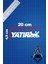 Yatır Bucks 20X4,5 Jdm Yazı Araba-Motosiklet Cam Etiket Sticker Beyaz Renk 2