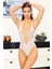 Beyaz Taşlı Bodysuit 1
