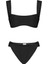 Kalın Askılı ve Büzgülü Bikini Seti IS1250038021001 3