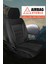 Renault Chamade Uyumlu Tam Set Tay Tüyü Oto Koltuk Kılıfı Soft Siyah 3