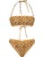 Desenli Bandeau Bikini Seti IS1250038032074 3