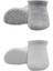 2'li Sneakers Kaymaz Basic Penye Çorap BS20103 Gri Beyaz 2