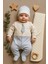 Battaniyeli Tulumlu Erkek Bebek Set %100 Pamuk 1