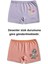 %95 Pamuklu Kız Çocuk Süprem Penye Boxer Külot Iç Çamaşır 6lı Set 5