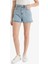 Mom Fit Yüksek Bel Crop Fit Jean Şort E0928AX25SM 1