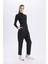 Paperbag Gabardin Kumaş Pantolon Cepli Standart Paça Gabardin Pantolon S2790AZ25SP 2