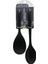 2pcs Silikon Kaşık Set Geniş Ağız= 6.6x9.5cm--22.5cm Dar Ağız= 5.8X8CM--27.5CM (4457) 1
