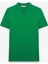 Skyloom Erkek %100 Pamuk Kısa Kollu Regular Fit Yeşil Polo Yaka T-Shirt 1