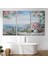 - Okyanus Manzaralı Yağlıboya Görünüm Dekoratif Kanvas Duvar TABLOSU-3509 3
