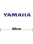 Yamaha Logo Yazı Sticker Etiket Tek Renk 1