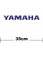 Yamaha Logo Yazı Sticker Etiket Tek Renk 2
