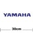Yamaha Logo Yazı Sticker Etiket Tek Renk 3