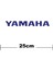 Yamaha Logo Yazı Sticker Etiket Tek Renk 4