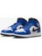 Jordan Air 1 Mid Unisex Mavi Deri Spor Ayakkabı DQ8423-402 1