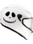 Tek Renk Soytarı (Clown Helmet Stickers) Kask Sticker Etiket Modeli 1