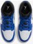 Jordan Air 1 Mid Unisex Mavi Deri Spor Ayakkabı DQ8423-402 2