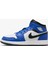 Jordan Air 1 Mid Unisex Mavi Deri Spor Ayakkabı DQ8423-402 4
