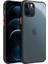 iPhone 12 Pro Kılıf ​​tkdr Kaff Kapak-Siyah 1