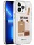Apple iPhone 13 Pro Max Kılıf Mermer Desenli Tkdr Marbello Kapak-Kahverengi 1