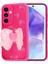 Galaxy A35 Kılıf Kamera Korumalı Figür Tasarımlı Tkdr Kapya Kapak-Pembe Açık 3