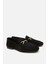 Kadın Deri Siyah Tokalı Loafer 5